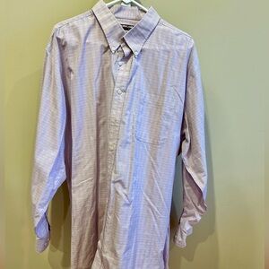 Men's Light Pink Checkered Shirt